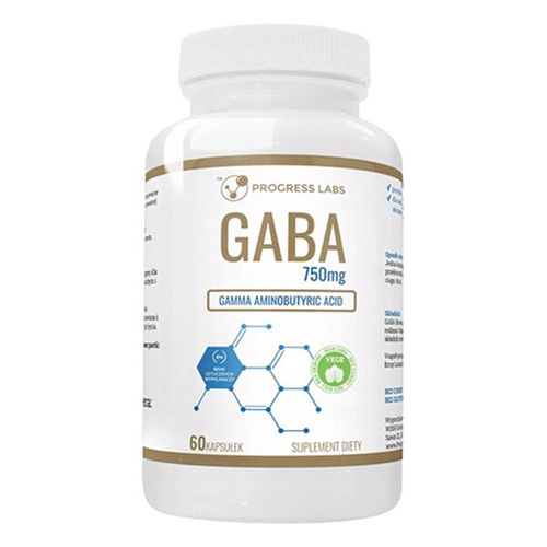 PROGRESS LABS Gaba 750mg 120 caps