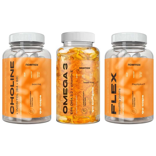 Vitamin and mineral set supporting joints, bones, liver, as well as vision and brain