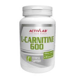 L-karnityna Na Odchudzanie ACTIVLAB L-Carnitine 600 Super 60 kaps
