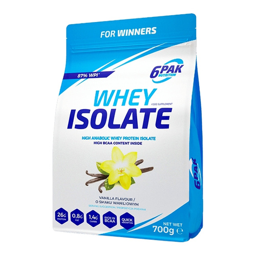 6PAK Whey Isolate 700 g