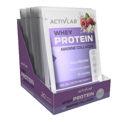 ACTIVLAB Whey Protein with Marine Collagen 20 x 30 g