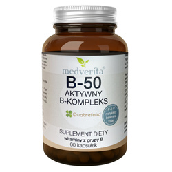 MEDVERITA B-50 metylowany B-kompleks 60 caps