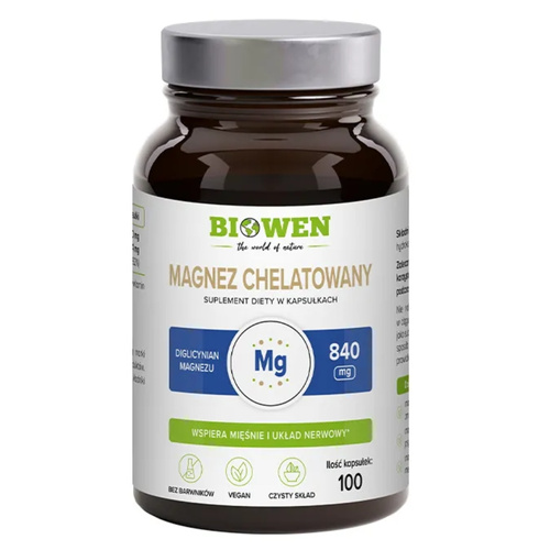 BIOWEN Chelated Magnesium Bisglycinate 100 caps