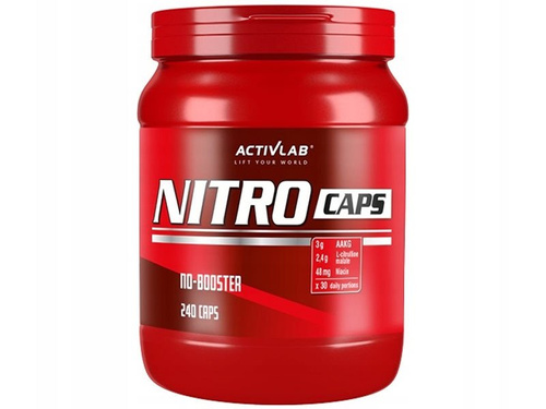 ACTIVLAB Nitro Caps 240 caps