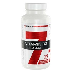 7NUTRITION Vitamin D3 2000 120 caps