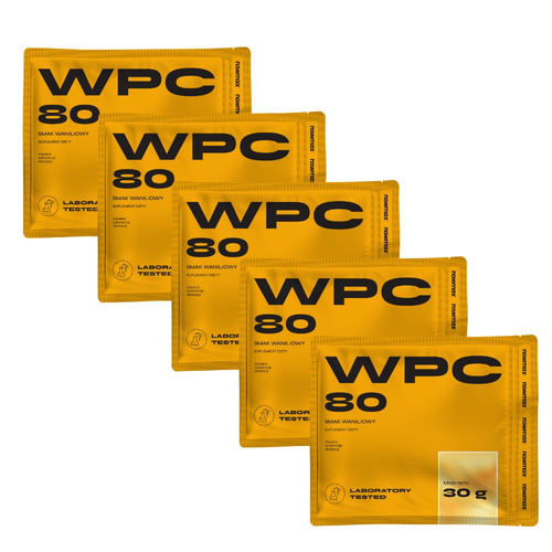 5x nowmax® WPC 80 Whey Protein Concentrate 30 g
