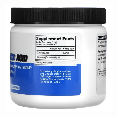 EVL NUTRITION D-aspartic acid 94 g