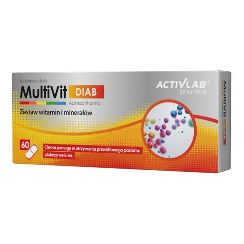 ACTIVLAB PHARMA Multivit Diab 60 caps.