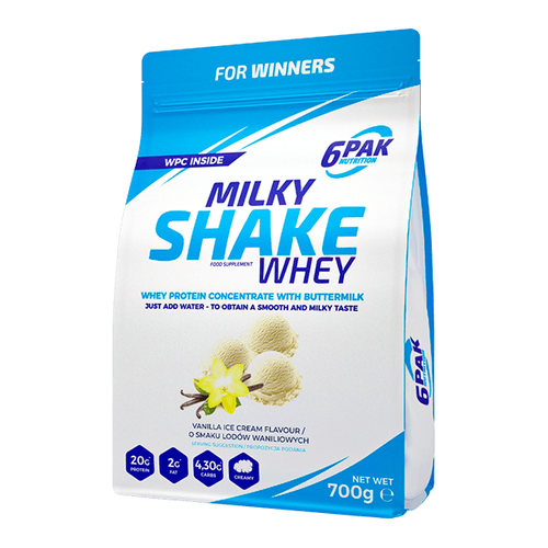 6PAK Milky Shake Whey 700 g