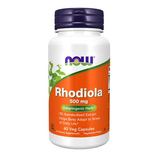 NOW FOODS Rhodiola Rosea - Mountain Rosea 500mg 60 vcaps