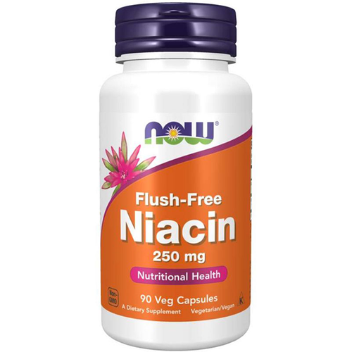 NOW FOODS Niacin Flush-free Niacin B3 250 mg 90 caps