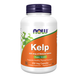 NOW FOODS Kelp (natural iodine) - Bladder Wrack 250 caps