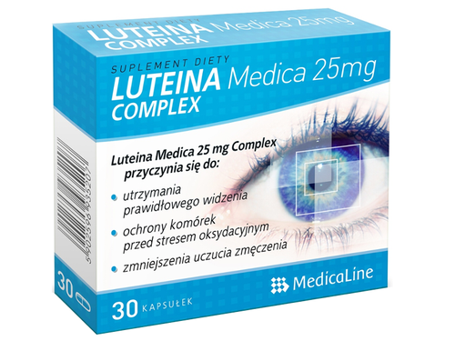 MEDICALINE Luteina 25mg Complex 30 caps