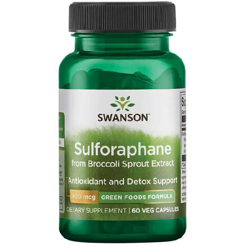 SWANSON Sulforaphane 400 mcg 60 caps