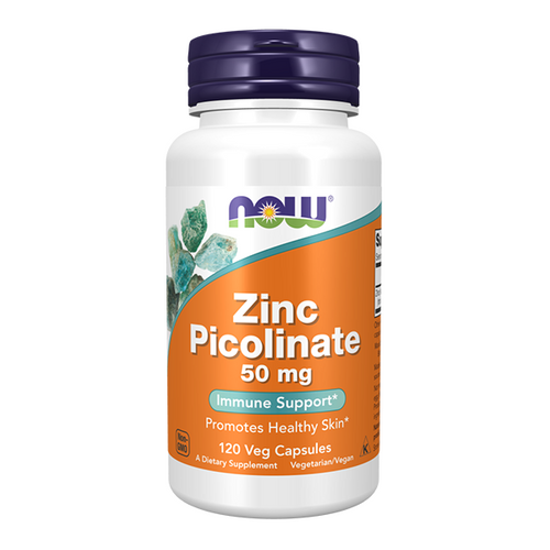 NOW FOODS Zinc Picolinate 50mg 120 vcaps