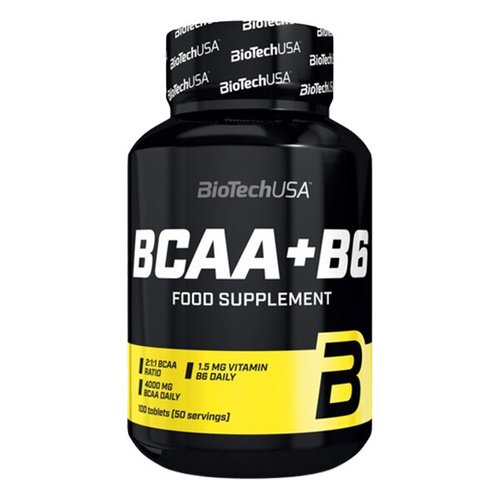 BIOTECH BCAA + B6 100 kaps