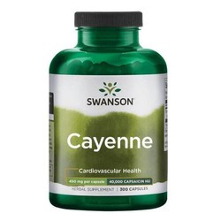 SWANSON Cayenne 450mg 300 caps