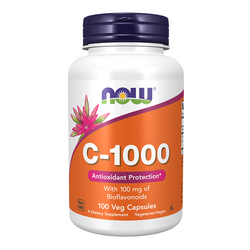 NOW FOODS Vitamin C 1000 mg with bioflavonoids 100 vkaps