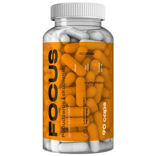  ECOMAX FOCUS - Stimulation and Focus 90 caps