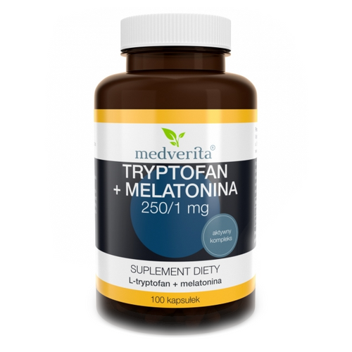 MEDVERITA Tryptophan + Melatonin 100 caps