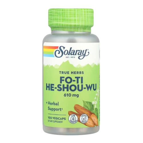 SOLARAY Fo-Ti He-Shou-Wu 610 mg 100 vege caps