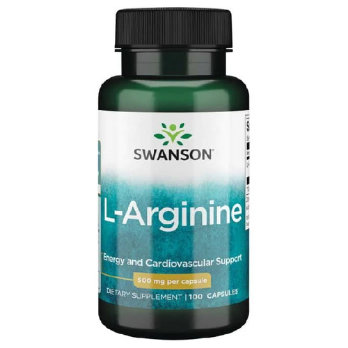 SWANSON L-arginine 500mg 100 caps