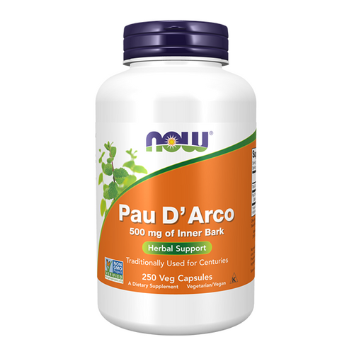 NOW FOODS Pau D'Arco 500mg 250 vcaps