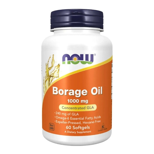 NOW FOOD'S Borage Oil 1000 mg 60 caps