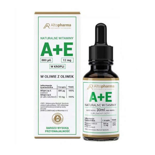 ALTO PHARMA Vitamin A + E Forte 30 ml