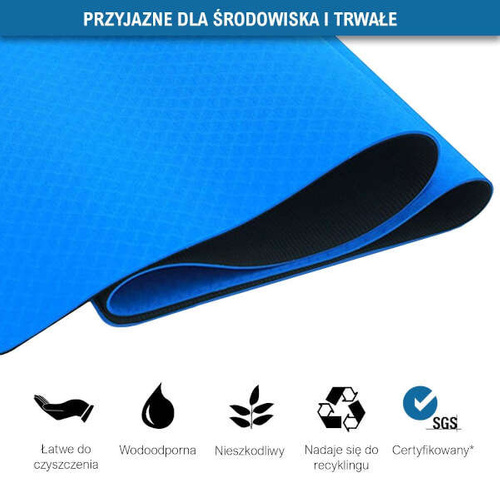 SPORTASTISCH Yoga mat 181x63x0.6cm