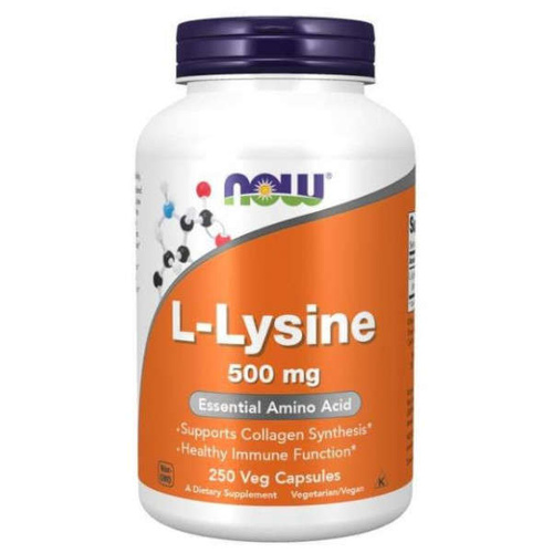 NOW FOODS L-Lysine 500mg 250 vkaps