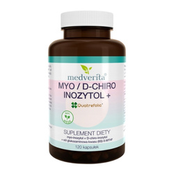 MEDVERITA Myo/D-chiro-Inozytol 120 caps