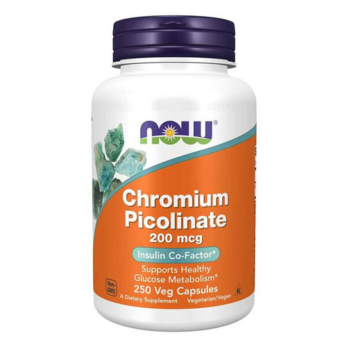 NOW FOODS Chromium Picolinate - Chromium Picolinate 200mcg 250 vkaps