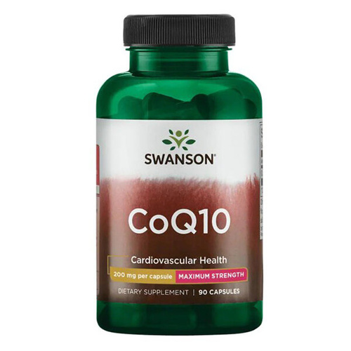 SWANSON Koenzym Q10 CoQ10 200 mg 90 kaps 