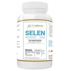 ALTO PHARMA Organic Selenium 200µg 120 caps