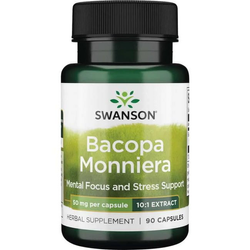 SWANSON Bacopa Monniera 10:1 extract 90 caps