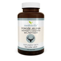 MEDVERITA Deer Antlers 98% 300mg 180 caps