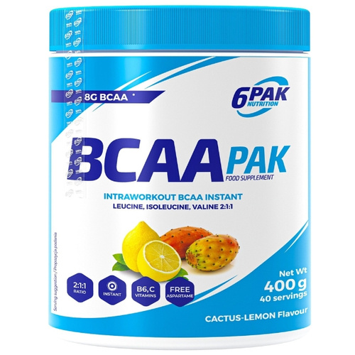 6PAK BCAA Pak 400 g