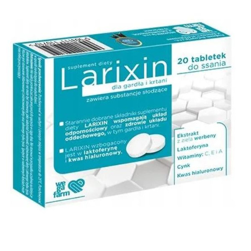 WEGAFARM LARIXIN 20 tab