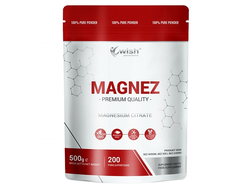 WISH Magnesium Citrate Powder 500 g