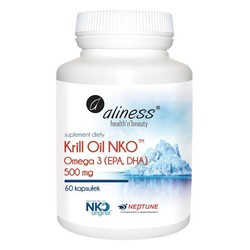 ALINESS Krill Oil NKO 500mg 60 caps