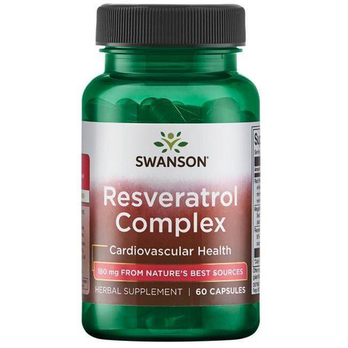 SWANSON Resweratrol complex 180mg 60 caps