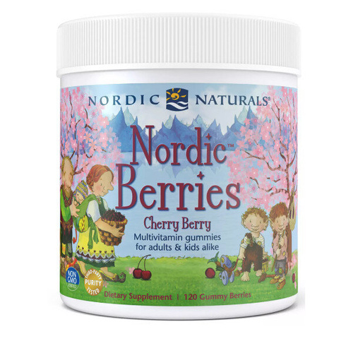 NORDIC NATURALS Berries Multivitamin Vitamins and Minerals 120 gummies