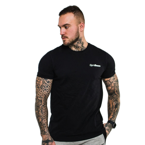 GYMBEAM Basic Black T-shirt