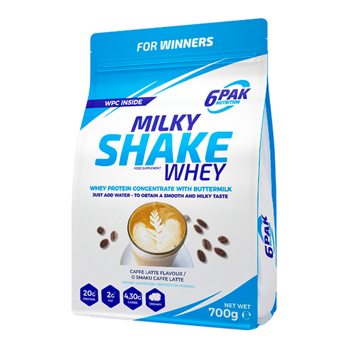 6PAK Milky Shake Whey 700 g