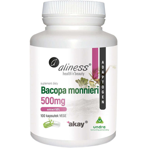 ALINESS Bacopa Monnieri Extract 50% 100 vcaps