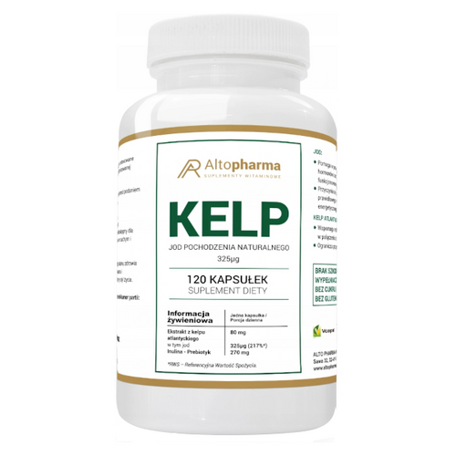 ALTO PHARMA Kelp Natural Iodine 325 µg 120 caps