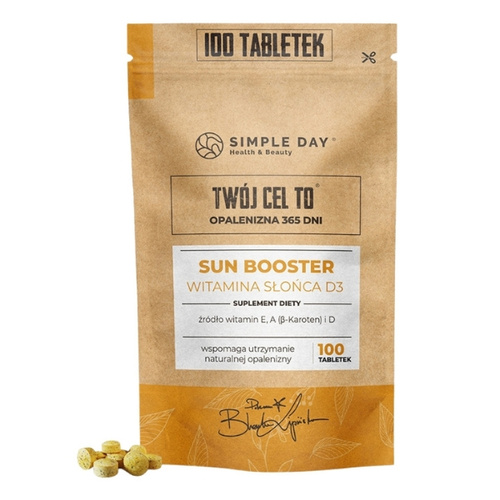 YOUR GOAL IS Sun Booster Vitamin A E D3 Beta Carotene 100 tabs