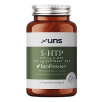 UNS 5-HTP + Bioperine 60 caps