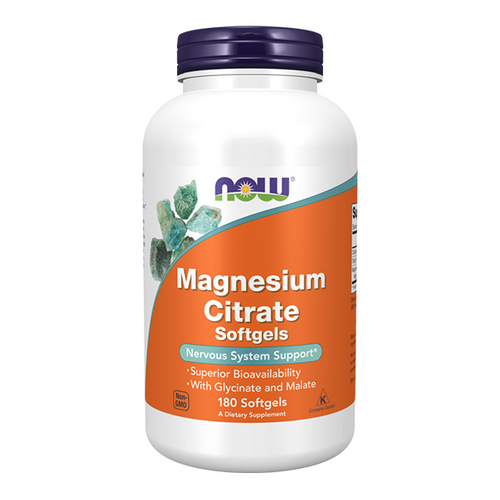 NOW FOODS Magnesium Citrate - magnesium citrate 180 caps